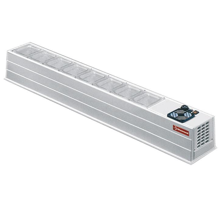 Gekoelde struktuur 8x GN 1/6 h150 mm, Zakelijke goederen, Horeca | Keukenapparatuur, Koelen en Vriezen, Verzenden