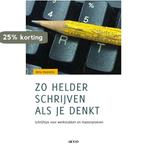 Zo helder schrijven als je denkt. Schrijftips voor, Verzenden, Zo goed als nieuw, Vera Hoorens