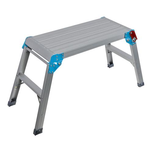 Silverline Inklapbaar krukje - aluminium - 150 kg draagca..., Caravans en Kamperen, Kampeeraccessoires, Nieuw, Ophalen of Verzenden