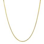 Gouden s-schakel lengtecollier 14 krt, Sieraden, Tassen en Uiterlijk, Kettingen, Ophalen of Verzenden, Nieuw