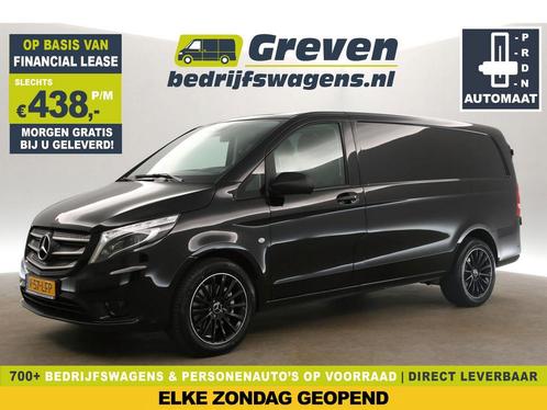 Mercedes-Benz Vito 119 CDI Lang 191PK AUT Airco Cam €438pm, Auto's, Bestelauto's, Te koop, Automaat, Financial lease, Diesel, Zwart