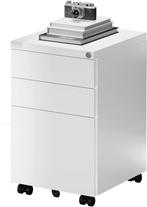 FLEXISPOT Rolcontainer, kleine kast met 3 laden, mobiele arc, Huis en Inrichting, Kasten | Computermeubels, Verzenden, Nieuw