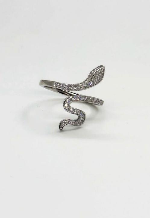 -40% Smashed Lemon  Smashed Lemon 66005 zilveren slangenring, Sieraden, Tassen en Uiterlijk, Ringen, Zilver, Nieuw, Verzenden