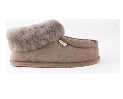 Shepherd Lena Dames Sloffen - Stone - Maat 38 (Schoenen), Kleding | Dames, Schoenen, Nieuw, Verzenden