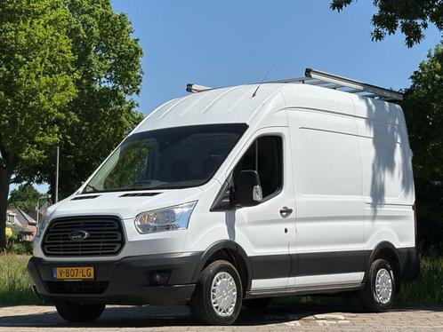 Ford Transit 290 2.2 TDCI L2H3 Trend, 2800KG trekgewicht, ai, Auto's, Bestelauto's, Dealer onderhouden, Lease, Zwart, Handgeschakeld