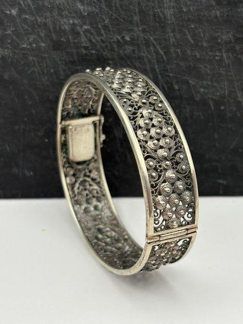 Zonder Minimumprijs - Pols ornament Zilver - Zeeuwse, Sieraden, Tassen en Uiterlijk, Antieke sieraden