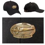 Luxe baseball caps (metal emblem) BRASS caps F-16, F-4, F-35, Verzamelen, Nieuw, Ophalen of Verzenden, Patch, Badge of Embleem