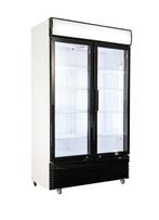 Combisteel Koelkast 750L | 2 Glasdeuren | Met Lichtbak | +2/, Ophalen of Verzenden, Nieuw