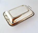Serveerschaal - Antique E.P.N.S Rectangle Silver Plated, Antiek en Kunst
