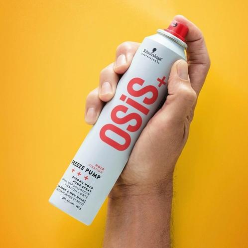 Schwarzkopf OSiS+ Hold Freeze Pump Strong Hold Pump Spray -, Sieraden, Tassen en Uiterlijk, Uiterlijk | Haarverzorging, Gel, Wax, Haarlak of Mousse