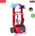 Klein Toys Vileda schoonmaaktrolley - speelgoed - incl., Ophalen of Verzenden, Zo goed als nieuw