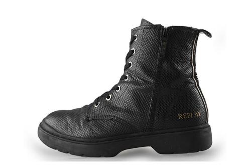 Replay Veterboots in maat 37 Zwart | 10% extra korting, Kinderen en Baby's, Kinderkleding | Schoenen en Sokken, Jongen of Meisje