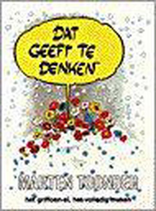 Dat geeft te denken / BB-literair 9789023409441, Boeken, Romans, Gelezen, Verzenden