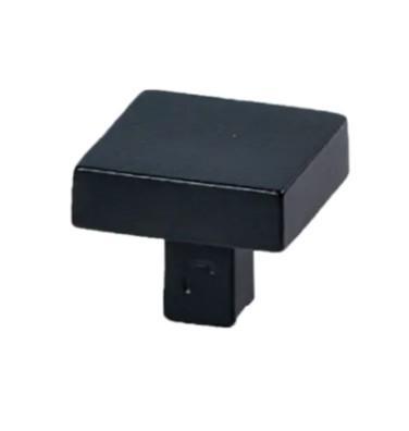 Meubelknop Jolie Carre 30 mm zwart, Doe-het-zelf en Verbouw, Hang- en Sluitwerk, Verzenden