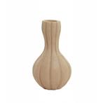 Light & Living Vaas Zucca - Polyresin - Naturel - 20x34x20, Huis en Inrichting, Woonaccessoires | Vazen, Nieuw, Overige materialen