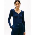 Tommy Hilfiger Shirt met lange mouwen SLIM HENLEY GB, Verzenden, Nieuw