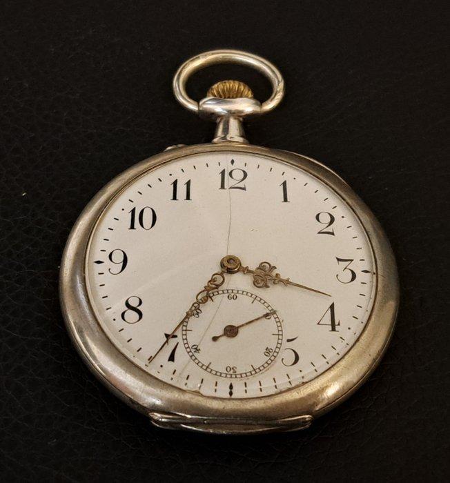 Eterna - zilveren vest zakhorloge - 216210 - 1900-1949, Sieraden, Tassen en Uiterlijk, Horloges | Heren