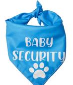 Honden bandana Baby Security en nog veel meer!, Verzenden, Nieuw