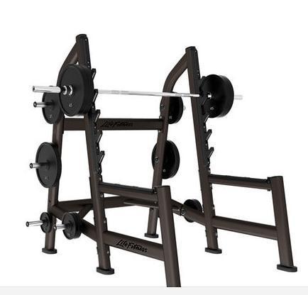 Life fitness Kracht power squat rack als nieuw Black, Sport en Fitness, Fitnessapparatuur, Overige typen, Zo goed als nieuw, Metaal