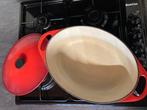 Le Creuset - Braadpan - Ovale - Emaille, bron - nr. 28, Antiek en Kunst