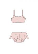 HEBE - bikini met rokje - dalmation print - roze, Nieuw, Meisje, Hebe, Verzenden