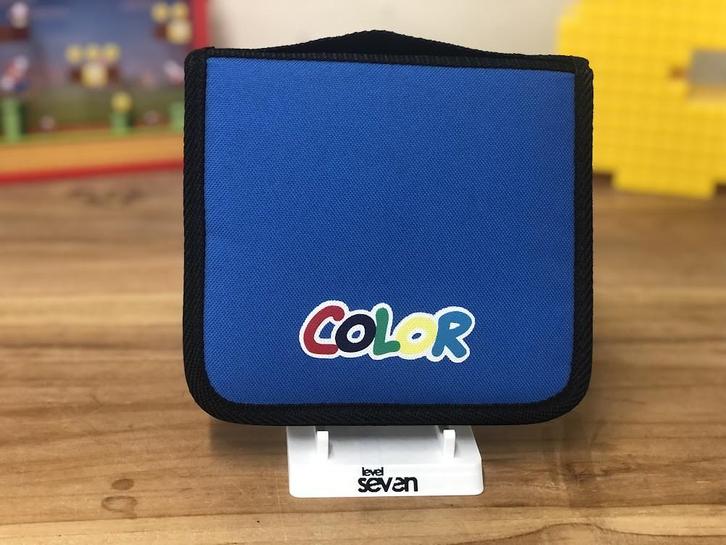 GameBoy Color Carrying Case (Blauw), Spelcomputers en Games, Spelcomputers | Nintendo Game Boy, Zo goed als nieuw, Ophalen of Verzenden