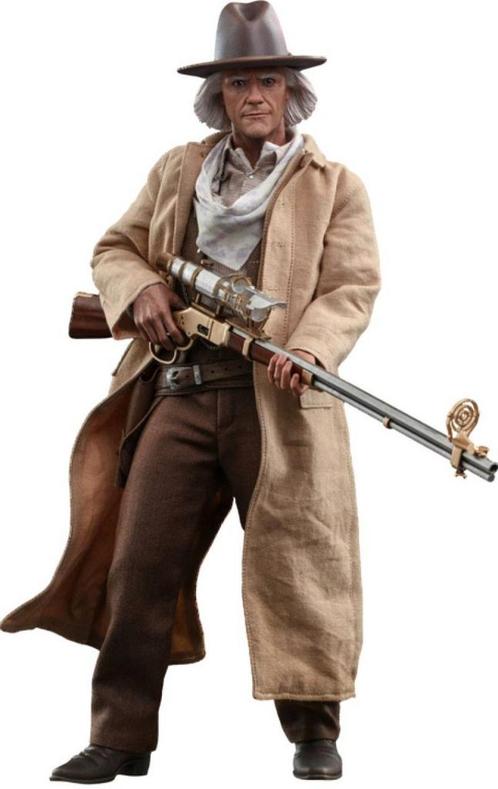 Doc Brown 1:6 Scale Figure - Hot Toys - Back to the Future 3, Verzamelen, Beelden en Beeldjes, Ophalen of Verzenden