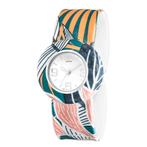Bill´s Zwitserse Mini Horloge - vrouwen en kinderen - LEAFY, Nieuw