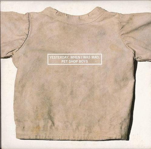 cd single card - Pet Shop Boys - Yesterday, When I Was Mad, Cd's en Dvd's, Cd Singles, Zo goed als nieuw, Verzenden