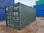 20ft zeecontainer, opslagcontainer Donkergroen RAL 6007, Doe-het-zelf en Verbouw, Containers