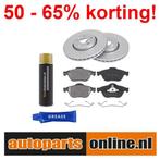 Remschijven + Remblokken Renault Vel Satis voorzijde, Auto-onderdelen, Verzenden, Nieuw, Renault