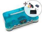 Nintendo 64 Console Aqua Blue, Spelcomputers en Games, Spelcomputers | Nintendo 64, Ophalen of Verzenden, Zo goed als nieuw