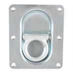 ProPlus Sjoroog met dekring en veer - inbouw 20 mm - staa..., Auto diversen, Aanhangwagen-onderdelen, Ophalen of Verzenden, Nieuw