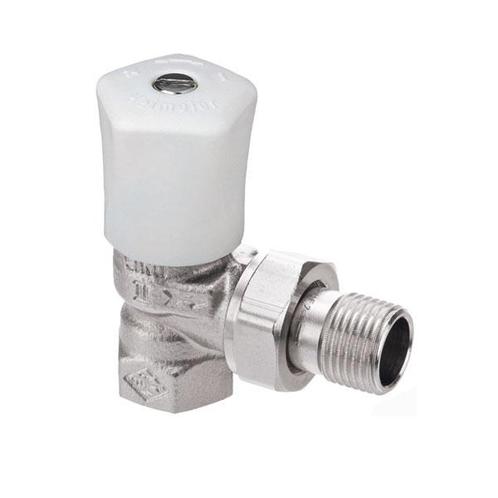 Radiatorkraan haaks 1/2 Heimeier Mikrotherm, Doe-het-zelf en Verbouw, Verwarming en Radiatoren, Verzenden