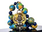 Lapis lazuli - Turquoise - Majestueuze ketting - Garouda -