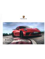 2018 PORSCHE 911 GT3 HARDCOVER BROCHURE SPAANS, Boeken, Auto's | Folders en Tijdschriften, Nieuw, Porsche, Author