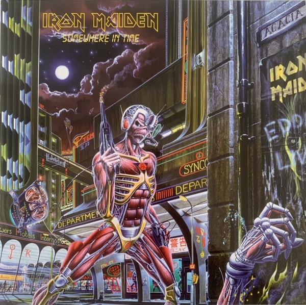 lp nieuw - Iron Maiden - Somewhere In Time, Cd's en Dvd's, Vinyl | Rock, Zo goed als nieuw, Verzenden