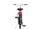 Zwarte retro meisjesfiets 26 inch - Met V-brake, LED-verl..., Fietsen en Brommers, Fietsen | Dames | Damesfietsen, Minder dan 47 cm