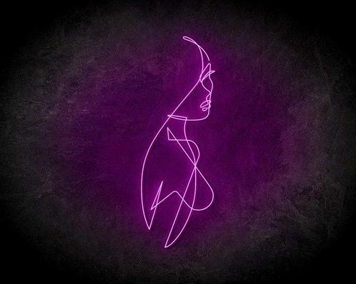 LINE ART WOMEN  neon sign - LED neon reclame bord, Zakelijke goederen, Overige Zakelijke goederen, Verzenden