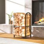 Brandhoutrek Voor Binnen 43 X 30 X 74cm 2 Niveaus Brandhoutr, Verzenden, Nieuw