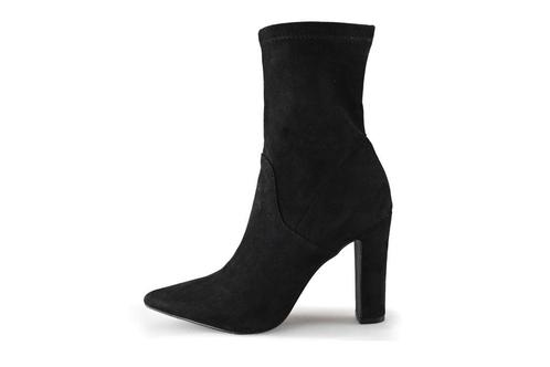 Posh By Poelman Enkellaarzen in maat 39 Zwart | 10% extra, Kleding | Dames, Schoenen, Zwart, Zo goed als nieuw, Lage of Enkellaarzen