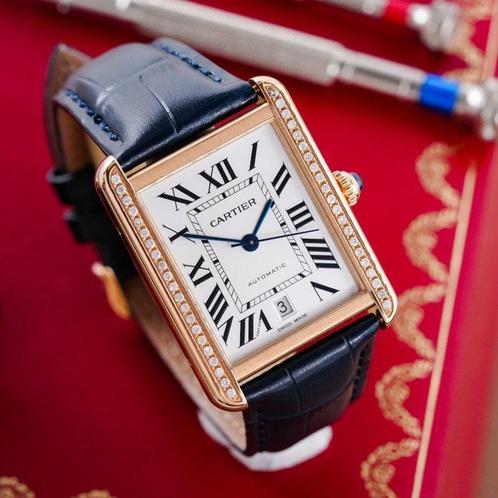 Cartier - Tank Solo XL - W5200026 - Heren - 2011-heden, Sieraden, Tassen en Uiterlijk, Horloges | Heren