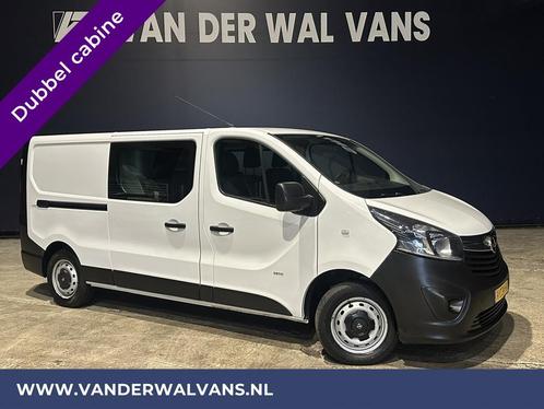 Opel Vivaro 1.6 CDTI L2H1 Dubbele Cabine Euro6 Airco |, Auto's, Bestelauto's, Lease, Handgeschakeld, Diesel, Plug-in hybride, Bluetooth