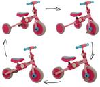 2Cycle 4 in 1 Driewieler-Loopfiets - RozeLaagste prijs van, Kinderen en Baby's, Nieuw, Loopfiets, Verzenden