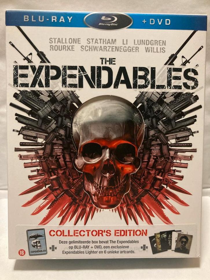 THE EXPENDABLES (COLLECTORS EDITION) (BLURAY), Cd's en Dvd's, Blu-ray, Gebruikt, Verzenden