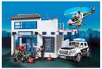 PLAYMOBIL 71602 PolitieBureau met auto, Helikopter en access, Kinderen en Baby's, Speelgoed | Playmobil, Ophalen of Verzenden