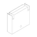Insteekunit-Kit (350-100) | 670x101x520(h)mm CombiSteel, Zakelijke goederen, Horeca | Keukenapparatuur, Verzenden, Nieuw in verpakking