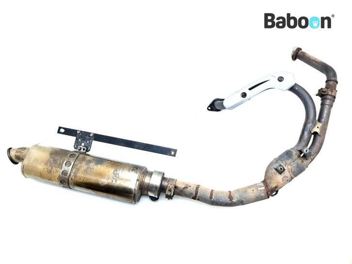 Uitlaatsysteem Compleet Origineel Honda XL 650 V Transalp, Motoren, Onderdelen | Honda, Gebruikt, Verzenden