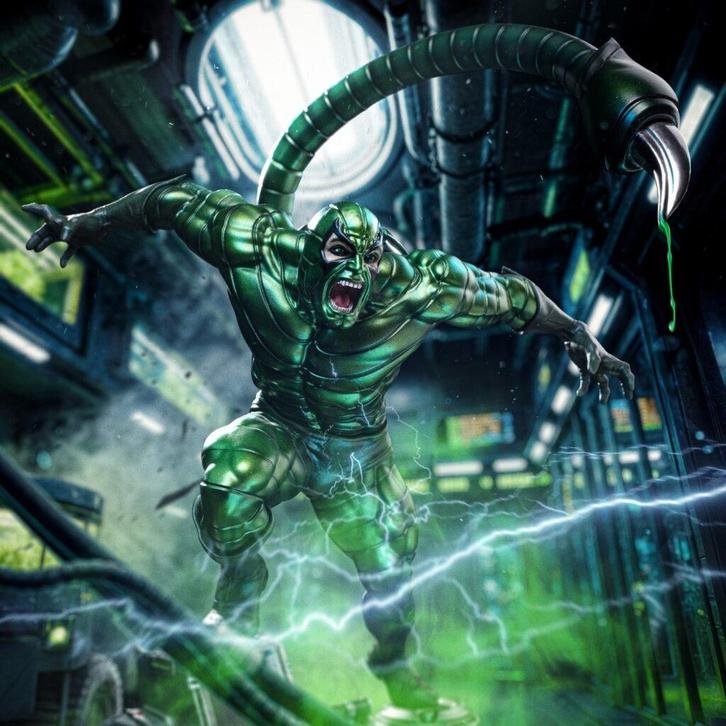 Spider-Man vs. Villains Diorama BDS Art Scale Statue 1/10 Sc, Verzamelen, Film en Tv, Nieuw, Ophalen of Verzenden