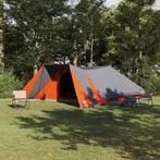 vidaXL Tipi Tent met dak Grijs en Oranje 660 x 456 x 200 cm, Verzenden, Nieuw